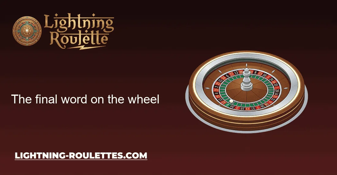 The final word on the wheel